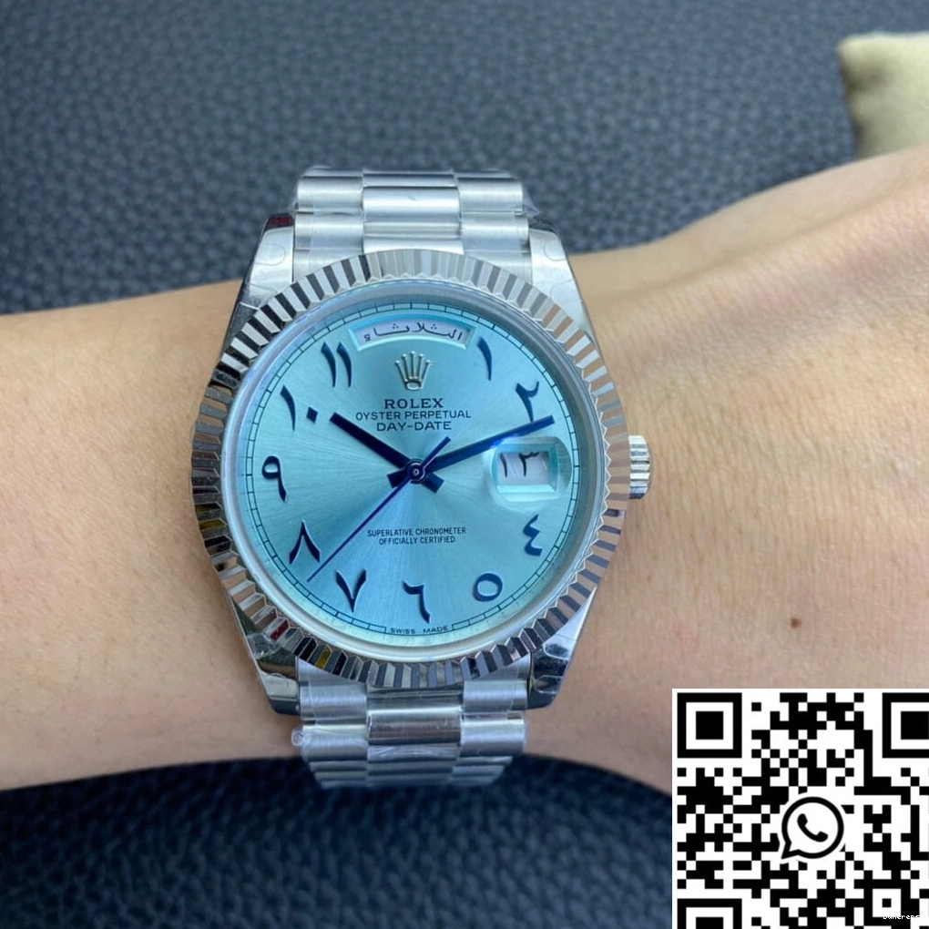 Middle BestValue Blue BP Date Ice Rolex Customization Dial East 932 Day Factory 0709